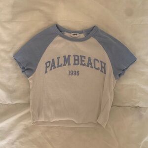 Palm beach baby tee | size xs